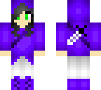 cute purple hunter
