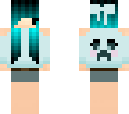 cyan girl