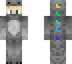 gray dino color spots