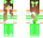 green neko girl
