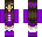 purple girl