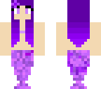 purple mermaid