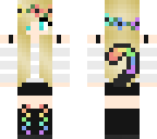 rainbow cat girl
