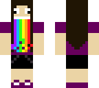 rainbow snapchat filter skin