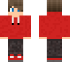 red hoodie boy