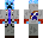 the blue dynamite's skin