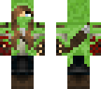 blood green warrior ninja b