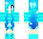 blue girl