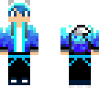 blue wolf skin