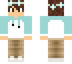boy with flower crown