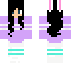 bunny lwgging girl