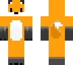 orange blue fox