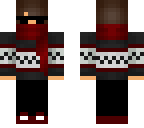 red sweater