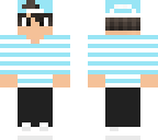 striped boy skin