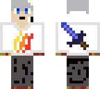 white fire hoodie