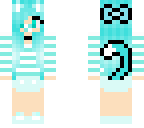 baby girl with blue hair