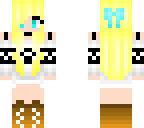blonde winter girl