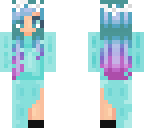 blue girl