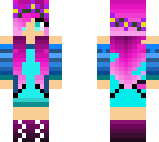 blue girl