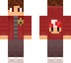 boy red jacket