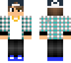 cute dark blue hat boy
