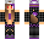 purple girl