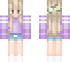 purple girl steve