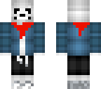 sans with  paps scarf