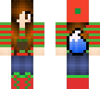 x-mas fox girl