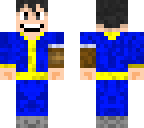 black-haired vault dweller