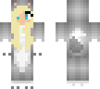 blonde wolf onesie