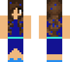 blue dress