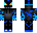 blue fire dragon