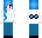 blue girl