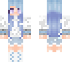 blue girl