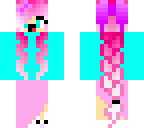 cry baby with pink braid and bows