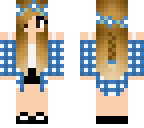 cute plaid girl