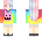 cute rainbow girl edit