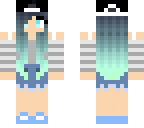 cute tomboy ombre girl