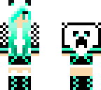 gaming creeper girl