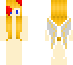 my skin base with shaded hair