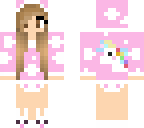 pink cloud girl