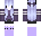 purple cat girl