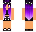 purple hair girl