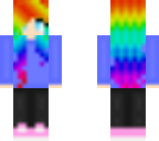 rainbow girl