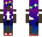 rainbow hair skin