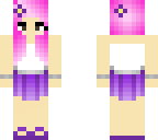 summer girl skin purple