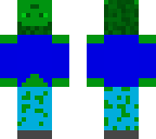 up side down zombie