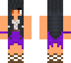 aphmau purple dress