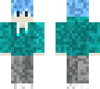 aqua hoodie